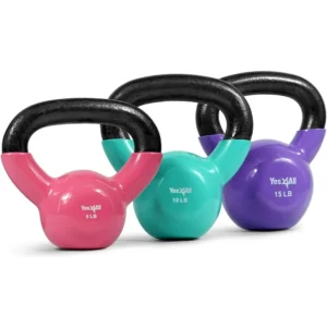 Vinyl Coated Kettlebell Cast Iron Sets