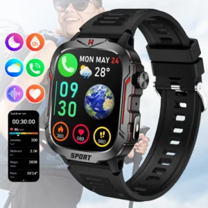Flashlight Smart Watch for Men/Women,