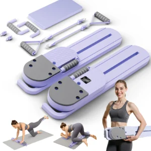 Abdominal Pilates Board Detachable Resistance Bands